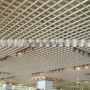 Aluminium suspended ceiling metalic grid tiles