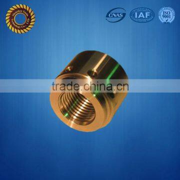 Shenzhen custom precision OEM cnc machining brass sleeve bushings