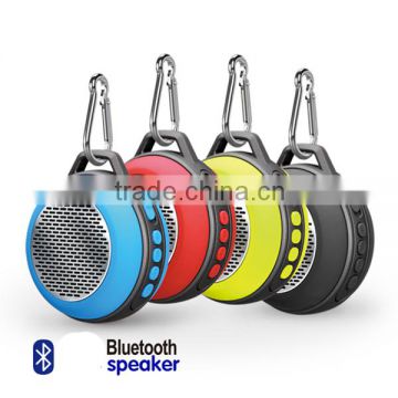 Multicolor Portable Bluetooth Speaker with red blue black yellow colour