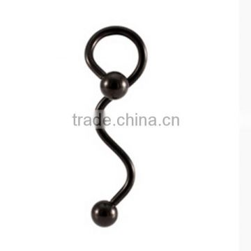 Titanium Ear Spiral Twister Piercing Jewelry
