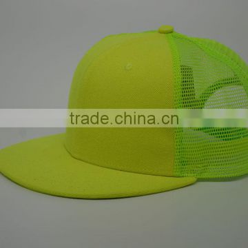 High quality blank snapback hat trucker cap