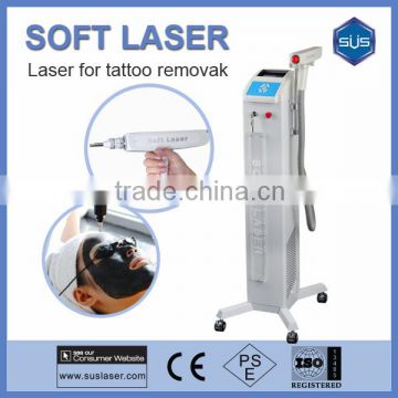 Telangiectasis Treatment High Quality Q Switch Nd Yag 800mj Laser / Tattoo Removal Machine / Laser Tattoo Removal