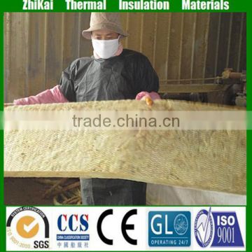 Industrial tank heat insulation material rock wool felt with wire mesh