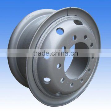 semi truck wheel rims 7.0-20/rim body and lock ring/disc