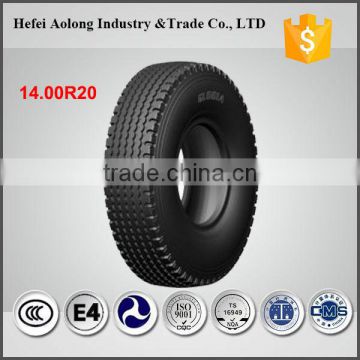 Chinese brand directly sell 14.00r20 military truck tire