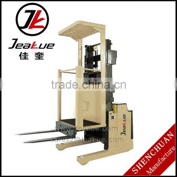 CE ISO High Quality 1T Electric Order Picker Truck