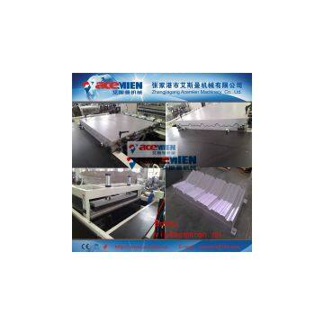 Corrugated Plastic Roof Making Machine / Tile Roll Forming Machine with 0.8mm - 3mm Thickness