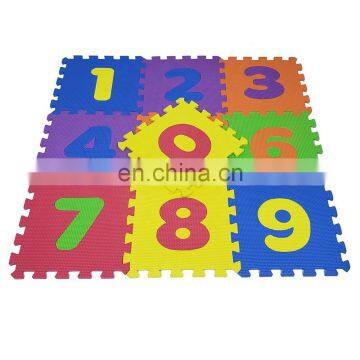 Melors  Interlocking EVA Foam Children Play Number Puzzle Mat