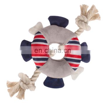 pet products oxford high quality custom soft navy blue pet rope plush toys