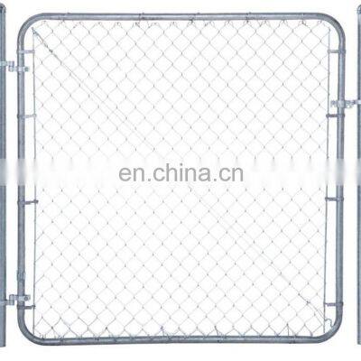 Canada Standard Black coated chain link fencing residential Security fence for wholesale