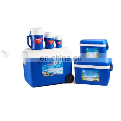 Plastic Ice Box Cooler Insulated EPS Foam Outdoor Ice Chest Cooler