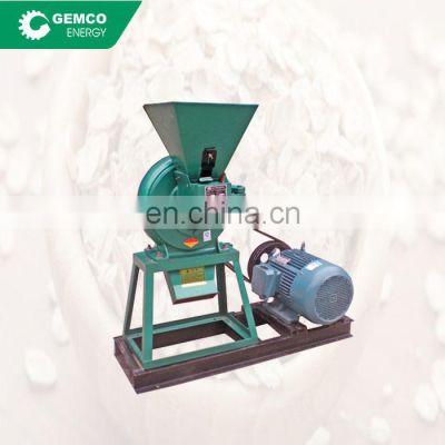 making flour from grain Factory Price compact buckwheat oat grinding machine