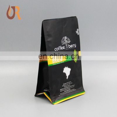 compostable stand up pouches coffee tea bags gold sealable packaging