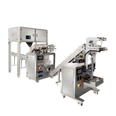 Scented teatriangle package packaging machine Inside and outside bag packaging line
