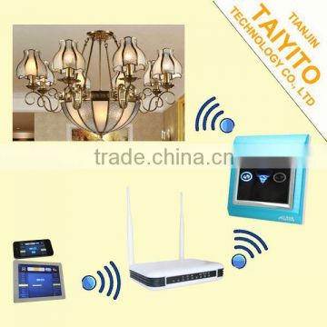 TAIYITO Intelligent bidirectional ios android controlled Zigbee Wireless domotica Smart home automation system