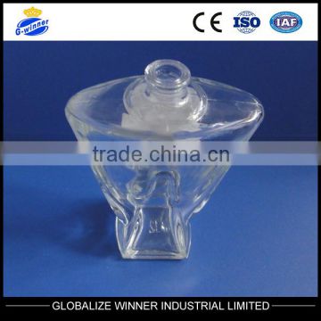 50ml clear Flat Perfume Glass Bottle