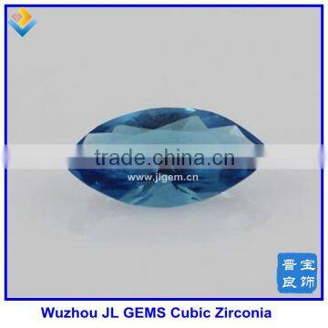 Semi Precious Blue Marquise Shape Cubic Zirconia Gemstone Names