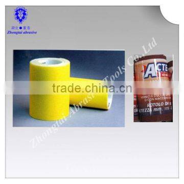 gold sand paper roll for paper sand belt