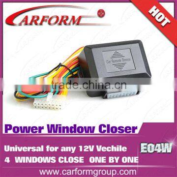 Universal car window closing automatic with 2 and 4 window close open one by one