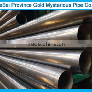 Black steel carbon seamless pipe for oil and gas tube