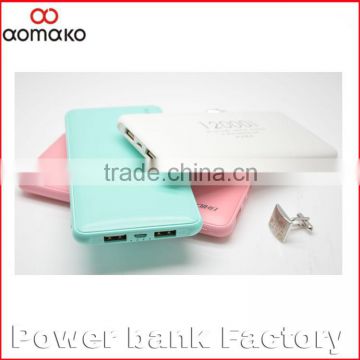 2016 Newest high quality polymer battery 10000mah portable power bank