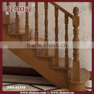 round wood stair railings/stairs banisters