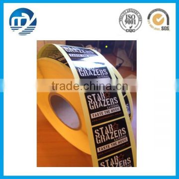 Custom self adhesive printing sticker roll sticker manufacturer in China