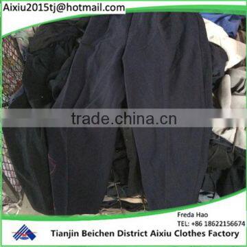 best quality used clothing wholesale men tergal pants