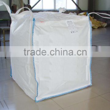flexible container 1 ton waterproof fibc bag with baffle and colored side seam