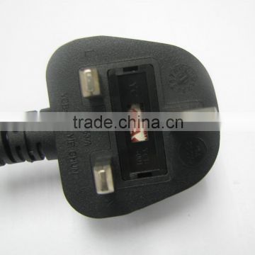 BS standard 10A 250V ASTA power plug