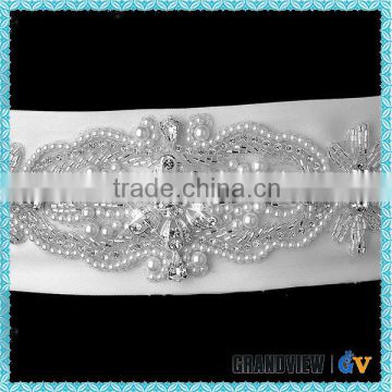 Braided belt wholesale rhinestone Crystal Rhinestone Belt For Wedding Dress