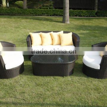 Cheap rattan garden sofa /metal garden furniture alibaba best sellers