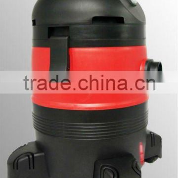 professional wet and dry vacuum cleaner with plastic tank