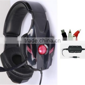Cheap Amplifier Stereo gaming headset for PS4/PS3/XBOX2360/Wii /PC