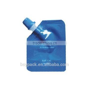 Plastic standing spout pouch with cap for tomato sauce packaging \Plastic Fruit Juice Spouted bag/Standing Spout Pouch With cap