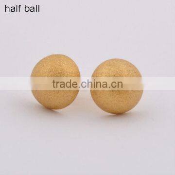 Cheap Earring Gold Plated Stud Ball Earring(BE10627)