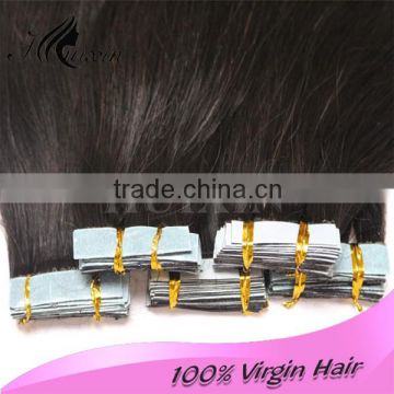 Tape in hair extensions double drawn colorful tape hair extensions
