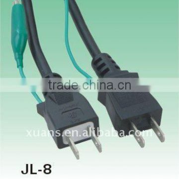 Japan jet pse power cord and PSE approved power cord JL-8