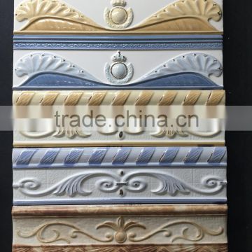 hot sales decorative ceramic border tile kitchen decoration new deisign