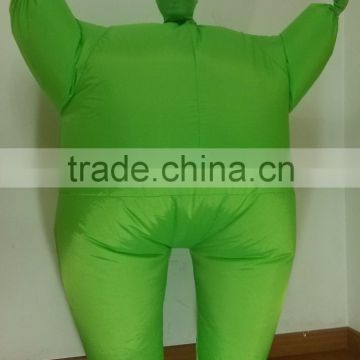 green mega morph Inflatable Costume
