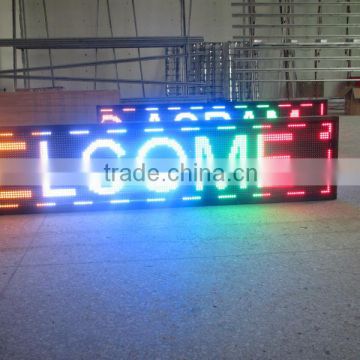 alibaba scrolling programmable led name badge text generator
