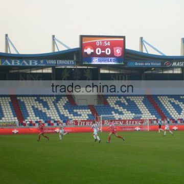 alibaba china p16 waterproof rgb advertising led football big board advertising led display
