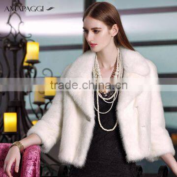 factory sale discount suit style modern mink fur jacket