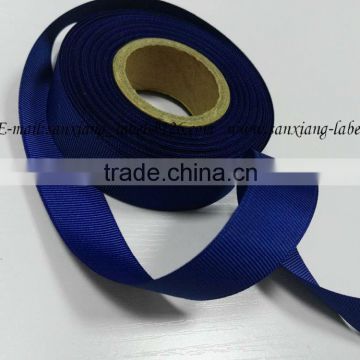 Huzhou factory direct supply high quality grosgrain ribbon for rotary, silk screen printing ribbon