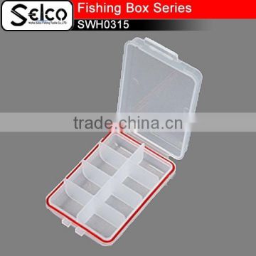 High quality waterproof plastic mini fishing tackle box