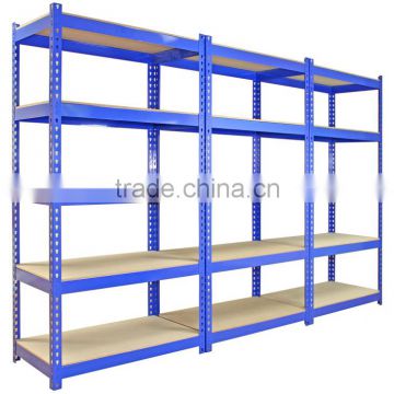 5 Tier Boltless Blue Garage Storage 1500H Shelving Steel Racking