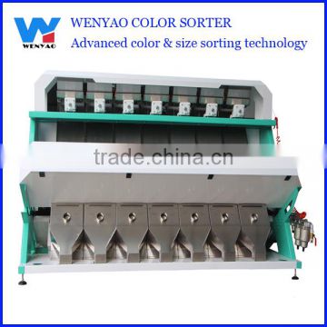 7 chutes double side view technology monocrystalline silicon Color Sorting Machine