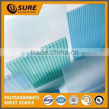 milky white plastic polycarbonate sunshade roof sheet for greenhouse cover