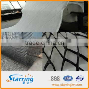 Air permeable need punched geotextile