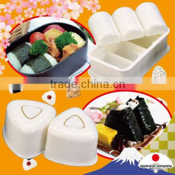 Easy to use convenient onigiri rice ball mold for making lunch